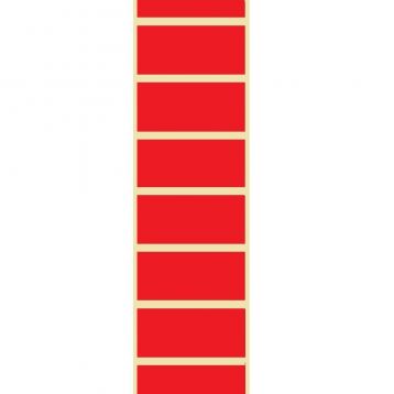 Zebra Z-Perform 1000T ROUGE - 102mmx152mm - Etiquette velin