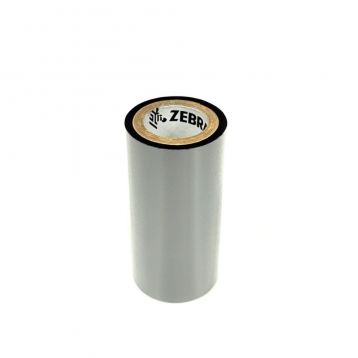 Echantillon Zebra R&eacute;sine Image Lock - 83mmx74m - Ruban noir